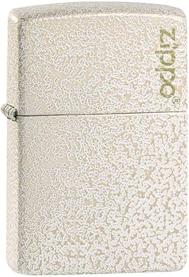Briquet zippo classic 49181zl zippo finition en verre mercure légèrement texturé et éblouissant