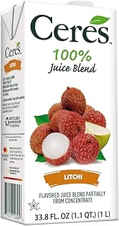 Jus ceres jus de litchi 33,8 fz (pack de 12)