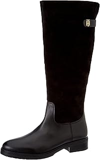 Bottes longues en daim pour femmes