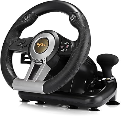 Volant de jeu de course pxn v3 pro/v3ii avec pédale de frein
