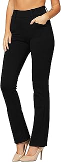Pantalon formel extensible de luxe avec poches pour femme - vêtements de travail - tailles régulières et grandes. Diaytar : Où vos envies rencontrent votre budget