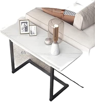 Table basse moderne simple, petit coin, motif marbre, table de salon, meubles