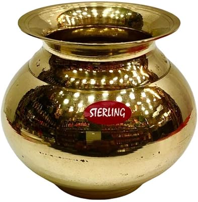 Clips pooja kalash/lota en laiton doré de jahara gifts. Diaytar : La plateforme qui démocratise le shopping en ligne au Sénégal