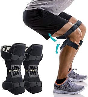 Liang-c genouillères de soutien articulaires respirantes, genouillères de levage à ressort, protection du