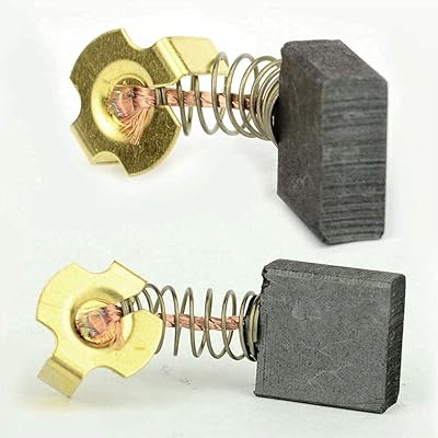 Jeu de balais de charbon yng 614367-00 pour ridgid 0502025007 pour scie à