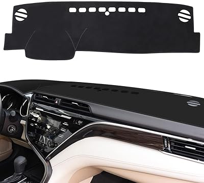 Housse de tableau de bord ofo compatible avec toyota camry 2018-2023, accessoires pare-soleil
