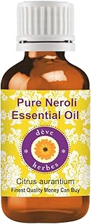 Huile essentielle de néroli pure dave herbs (citrus aurantium) de qualité thérapeutique naturelle