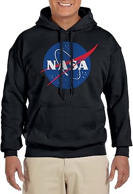 Sweat à capuche avec poche nasa meatball space fashion pour hommes