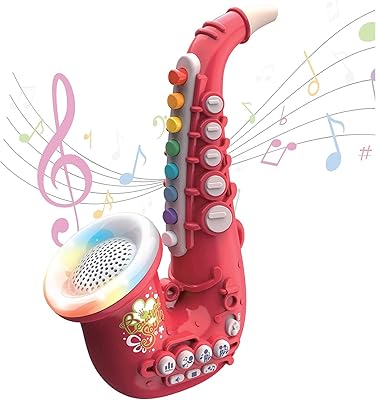 Jouet musical saxophone pour enfants, jouet éducatif précoce pour enfants, mini jouet