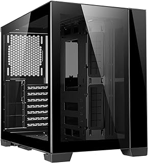 Lian li o11 dynamic mini armoire informatique moyenne verre gehärtetes noir