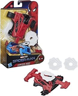 Jeu de rôle marvel spider-man stretch shoot, comprend 3 projecteurs de toile extensible