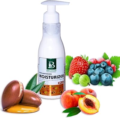 Hydratant blanchissant pour la peau professionnel beleza avec spf15