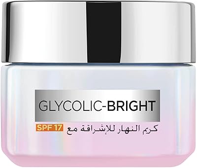 L'oréal paris crème de jour glycolic bright glow spf 17, 50 ml