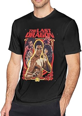 T-shirt court décontracté pour hommes film d'action rétro des années 80
