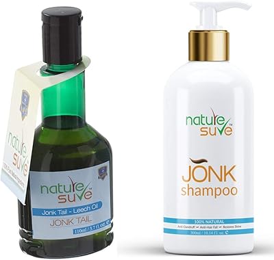 Combo de shampooing nettoyant à l'huile nature sure junk tail lake (110 ml) et shampooing nettoyant à l'huile junk tail lake pour hommes et femmes (300 ml). Diaytar Sénégal : Innovation digitale et prix attractifs