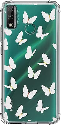 Coque transparente classique stylisée compatible avec huawei y8s gel tpu souple