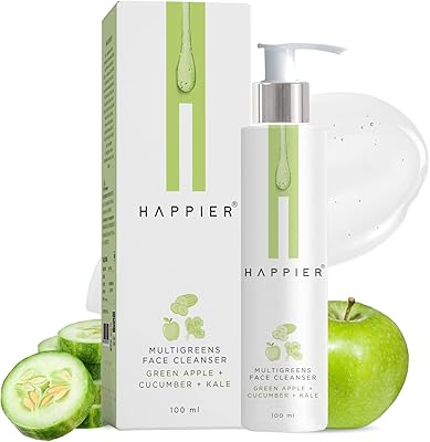 Nettoyant pour le visage haper multigreens | sans savon, doux et hydratant |