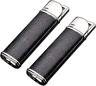 Allume-cigare au butane à jet unique rechargeable et sans gaz, coupe-vent honnête