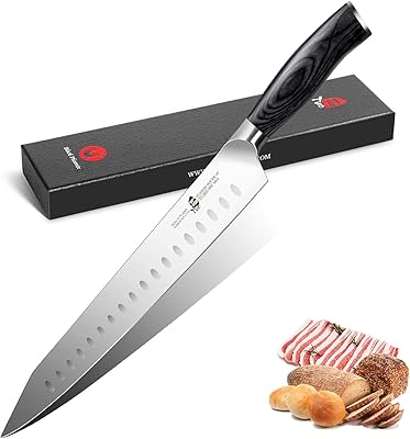 Couteau à découper too sugihiki 12 pouces, couteau à trancher en acier allemand