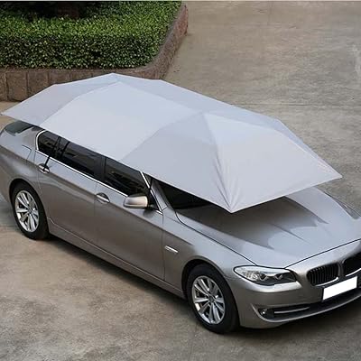Tente de voiture anti-uv portable pliable en tissu oxford couverture d'auvent résistante au
