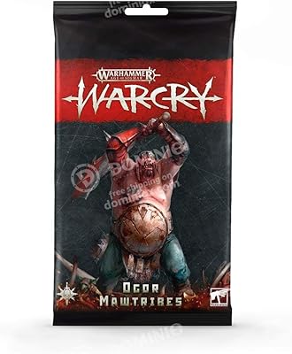 Games workshop warhammer aos - warcry : pack de cartes ogor mawtribes