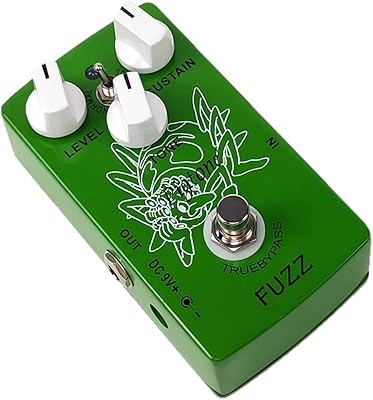 Pédale à effet bigton fusible octave analogique dc 9v true bass