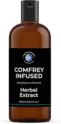 Huile infusée de consoude mystic moments - 1 litre - symphytum officinale