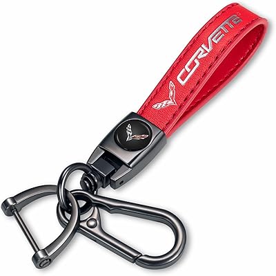 Porte-clés de voiture en cuir meguiar pour hommes et femmes, accessoires de porte-clés