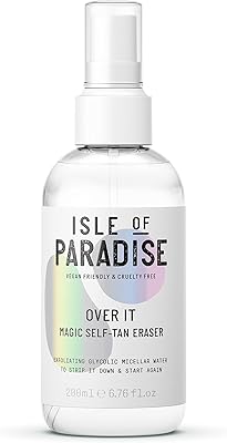 Gizra paradise fake tan remover de over it (200 ml) glycolsour et micellaneous