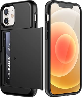 Étui de protection geetech wallet design pour iphone 12/12 pro 6,1 pouces
