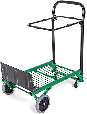 Chariot ymikea, chariot utilitaire pliant pour jardin domestique, chariot pliable, chariot d'épicerie, chariot