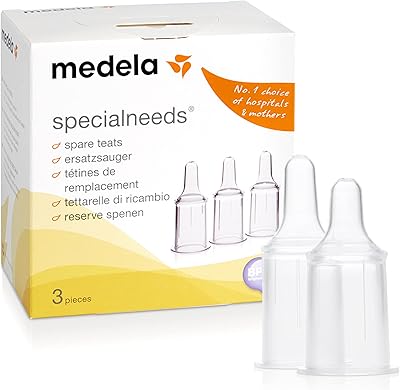 Biberon medela special needs hyperman extra nipple, (paquet de 3), 800.0452