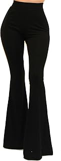 Vivi castle usa boho pantalon large hippie de couleur unie pour femme