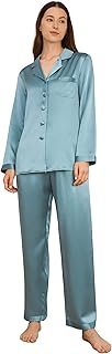 Lilysilk 22 momme ensemble pyjama en soie pour femme, manches longues, vêtements
