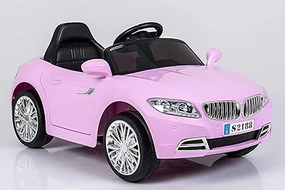 Voiture électrique pour enfants style coupé dorsa bmw avec télécommande, musique et lumières
