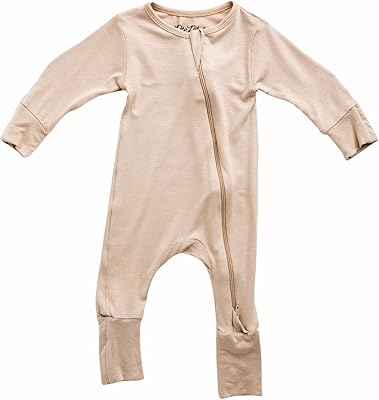 Pyjama bébé en viscose et bambou, barboteuse douce une pièce pour bébés