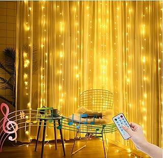 Bande lumineuse led 300 led avec télécommande, 3 m x 3 m, alimentée