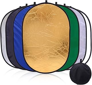 Gluckluz réflecteur de lumière pour photographie 100 x 150 cm pliable 7 en