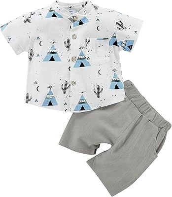 Hibobi – ensemble deux pièces imprimé pour bébé, vêtements d'été pour tout-petits, vêtements