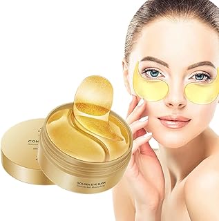 Masque hydratant pour les yeux en or 24 carats élimine les cernes, anti-âge