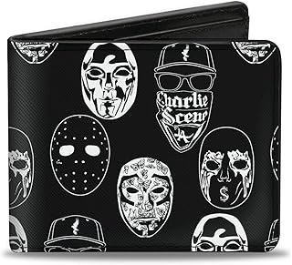 Portefeuille à deux volets pour homme hollywood undead, 4,0\" x 3,5\", hollywood undead