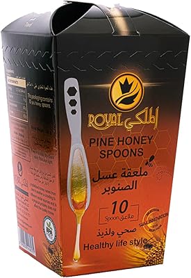 Cuillères à miel de pin royal, sans conservateurs, miel 100 % pur