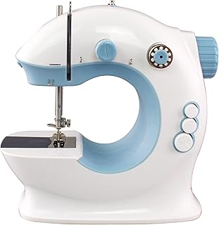 Machine à coudre pour enfants et débutants, petite et portable, deux vitesses