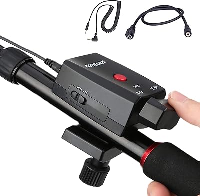 Télécommande de caméscope aodelan avec câble jack 2,5 mm pour sony nx3c nx5c