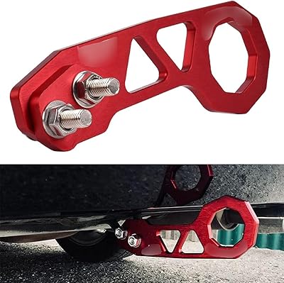 Crochet de remorquage arrière de course de remorque en aluminium universel pour remorque