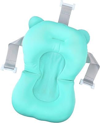 Oreiller de bain pour bébé, siège de support de bain pour bébé antidérapant