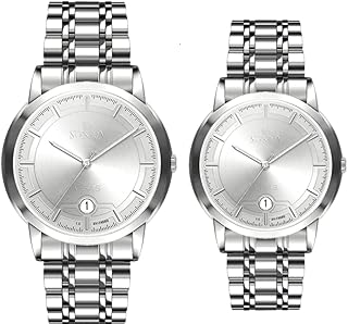 Visas sv-7456-c est une montre pour couple en acier inoxydable