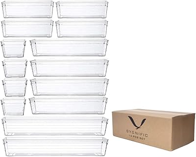 14 plateaux de rangement de tiroirs de bureau en 4 tailles, séparateurs de tiroirs de salle de bain, boîtes de rangement en plastique pour cosmétiques, bijoux, armoire, ustensiles de cuisine et fournitures de bureau (significatif). Découvrez Diaytar, la marketplace sénégalaise qui révolutionne vos achats en ligne