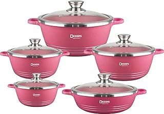 Batterie de cuisine graniti 10 pièces 20 cm 24 28