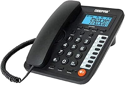 Téléphone exécutif geepas avec identification de l'appelant gtp7220